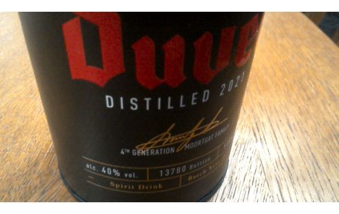 FLES DUVEL DISTILLED 2021. 10 JAAR