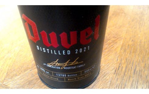 FLES DUVEL DISTILLED 2021. 10 JAAR