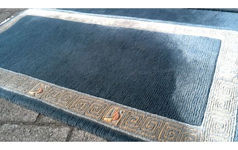 TEPPICH DAS STÜCK KLEINER GRAU BEIGE