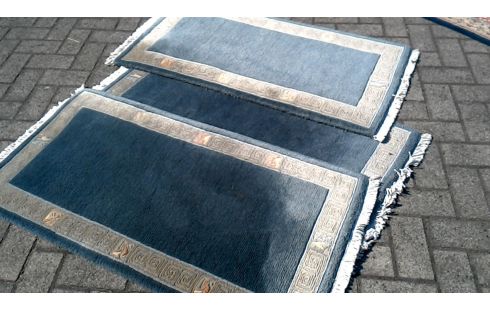 TEPPICH DAS STÜCK KLEINER GRAU BEIGE