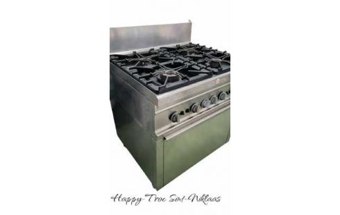 KÜCHENHERD PROFESSIONELL TYP EDELSTAHL