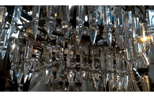 LÁMPARA DE TECHO ANTIGUO COBRE