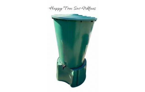 RECIPIENTE DE AGUA DE JARDÍN VERDE PVC