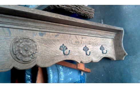 KLEIDERSTÄNDER MASSIV EICHE