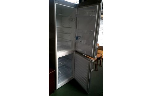 REFRIGERATEUR CONGELATEUR WHIRLPOOL GRIS