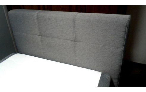 LIT 120X200 TISSU GRIS