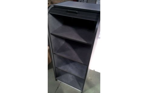 SCHRANK, , ROLLLADEN SCHWARZ SCHWARZ