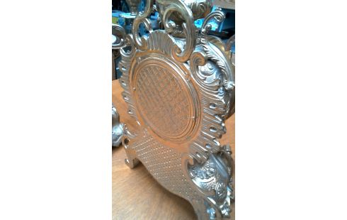 KAMINAUFSATZ KUPFER, , UHR, , KANDELABER