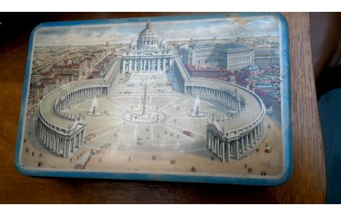 DOSE METALL IM VINTAGE-STIL