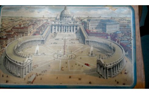 DOSE METALL IM VINTAGE-STIL