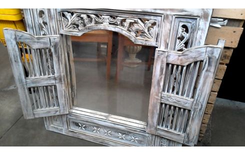 ESPEJO COLONIAL LACADO