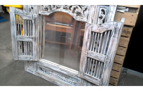 ESPEJO COLONIAL LACADO