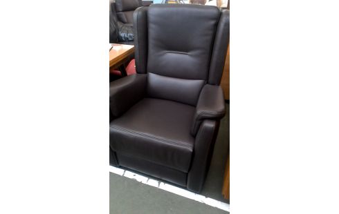 CLUBSESSEL BRAUN LEDER