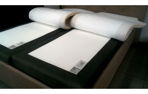 BETT BRAUN MIKROFASER