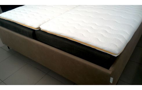 BETT BRAUN MIKROFASER