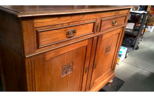 CAISSON ART DECO. ORME 2 PORTES / 2 TIROIRS