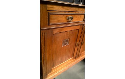 CAISSON ART DECO. ORME 2 PORTES / 2 TIROIRS