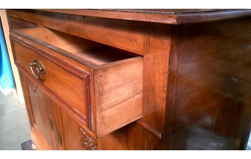 CAISSON ART DECO. ORME 2 PORTES / 2 TIROIRS