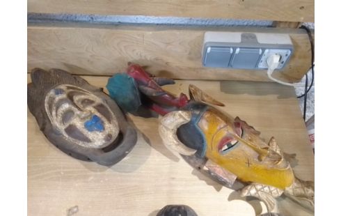 MASQUE TRIBU AFRICAINE GM L'UNITE