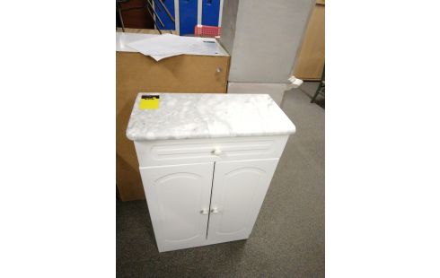 MEUBLE SALLE DE BAIN BLANC