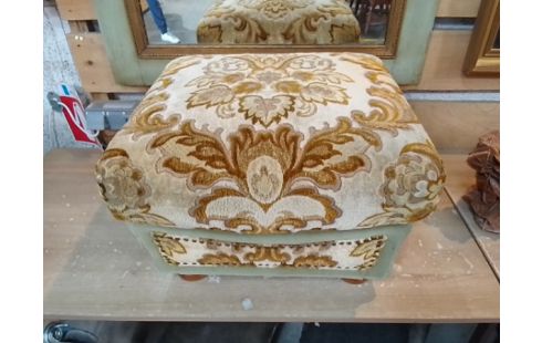 POUF TISSU ANCIEN