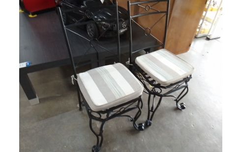 CHAISE MÉTAL EXTERIEUR