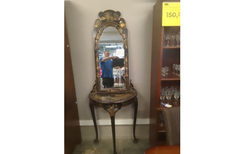 MEUBLE CONSOLE CHINOISE 2 PARTIES