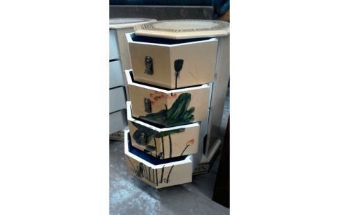 MEUBLE D'APPOINT 4 TIROIRS