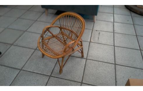 FAUTEUIL BAMBOU ENFANT EP 1960