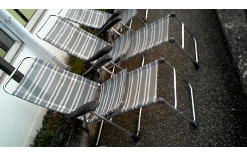 FAUTEUIL PLIANT AVEC REPOSE PIEDS