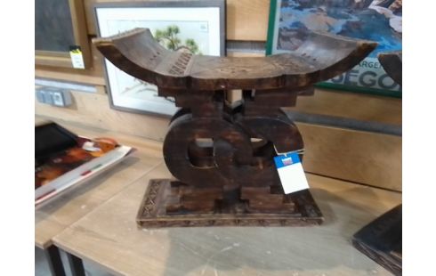 TABOURET AFRICAIN BOIS