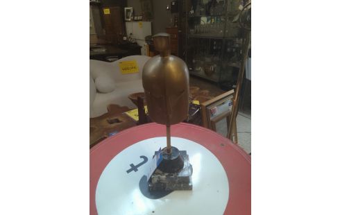 MASQUE SPARTIATE SUR SOCLE