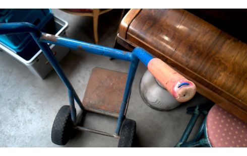 SACKKARREN BLAU EISEN