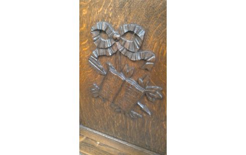 ARMARIO. ROBLE, , LIBRO 2 PUERTAS / 2 CAJONES