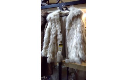 MANTEAU FOURRURE CLAIR