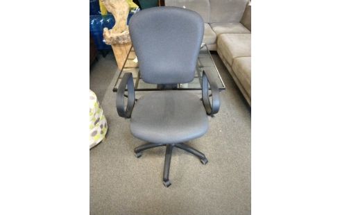 FAUTEUIL DE BUREAU PVC GRIS