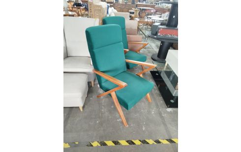 FAUTEUIL DESIGN VERT