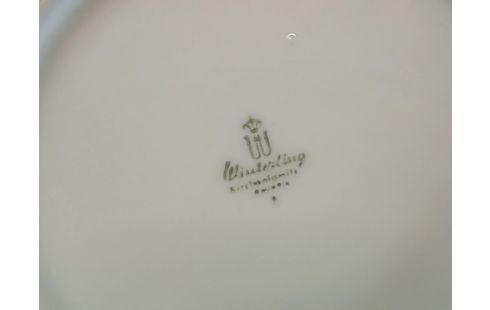 ASSIETTE ET SALADIER DECOR CHASSE