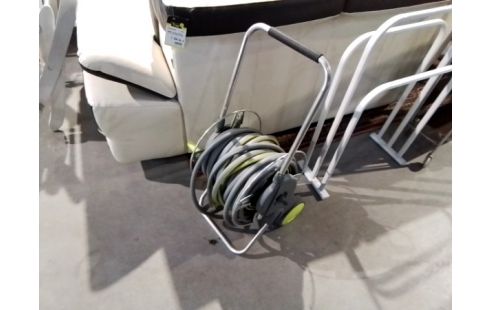 ENROULEUR PLUS TUYAU GRIS