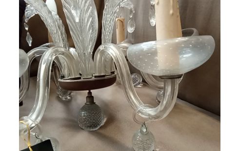 LUSTRE 6 BRANCHES MURANO