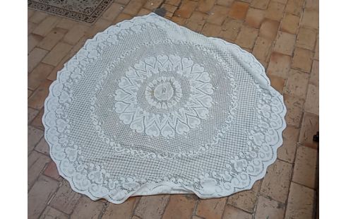 NAPPE RONDE CROCHET