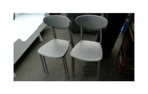 CHAISES LOT DE 4