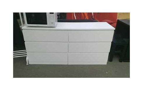 COMMODE DOUBLE BLANCHE