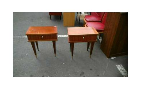 NACHTTISCH IM VINTAGE-STIL 1 SCHUBLADE