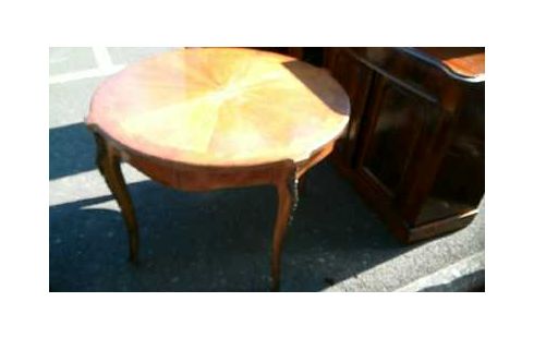 TABLE RONDE BOIS DE ROSE