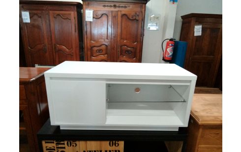 MEUBLE LAQUE BLANC