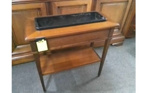 JARDINIERE BOIS AVEC BAC PLASTIQUE