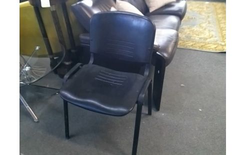 CHAISE D'ACCUEIL NOIRE