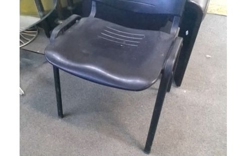 CHAISE D'ACCUEIL NOIRE