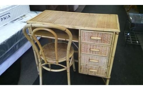 SCHREIBTISCH RATTAN, , STUHL